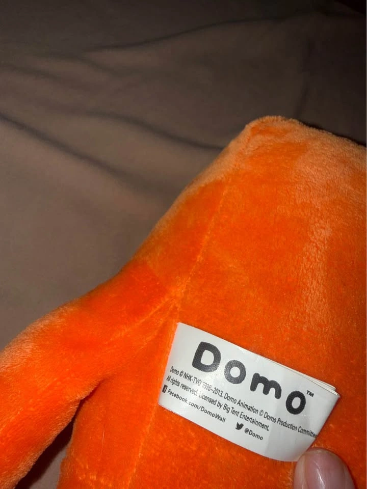 🧡👾 ORANGE DOMO PLUSH — 10” 👾🧡 - photo 2