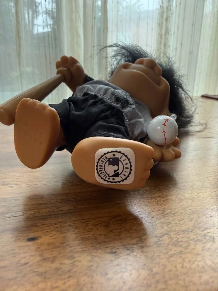 ⚾️🖤 VINTAGE RUSS MLB CHICAGO WHITE SOX TROLL 🖤⚾️ - photo 2