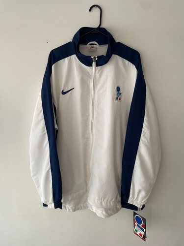 1997-98 Vintage Nike Italy National Team Soccer Jacket Size L NE