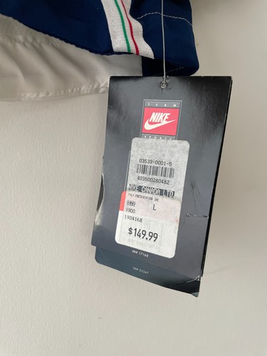 1997-98 Vintage Nike Italy National Team Soccer Jacket Size L NE - photo 5
