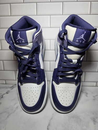 Nike Air Jordans 1 Mid 'Sky J Purple' (Blueberry) Men's Size 9 - photo 2