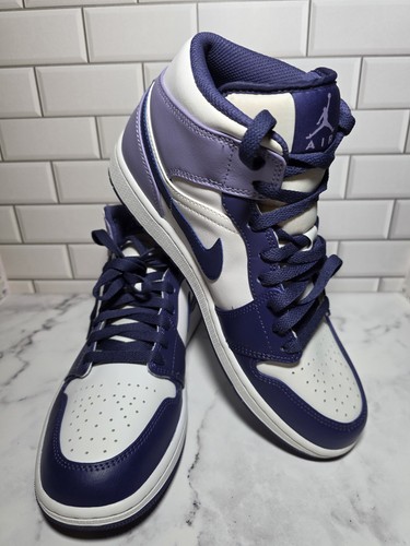 Nike Air Jordans 1 Mid 'Sky J Purple' (Blueberry) Men's Size 9 - photo 4
