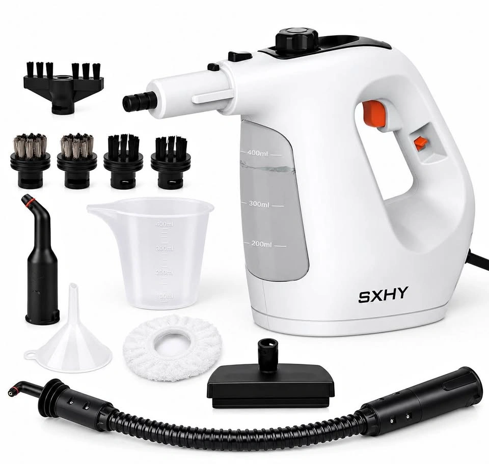 SXHY Handheld Steam Cleaner 1400W – 400ml – Complete Accessory K