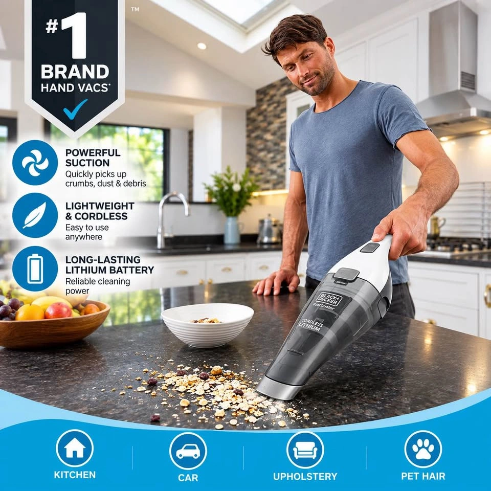 BLACK+DECKER Dustbuster Cordless Hand Vacuum - photo 2
