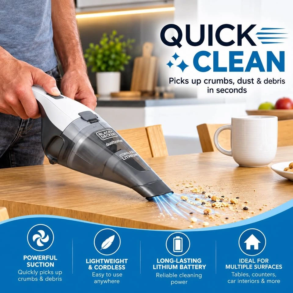 BLACK+DECKER Dustbuster Cordless Hand Vacuum - photo 4