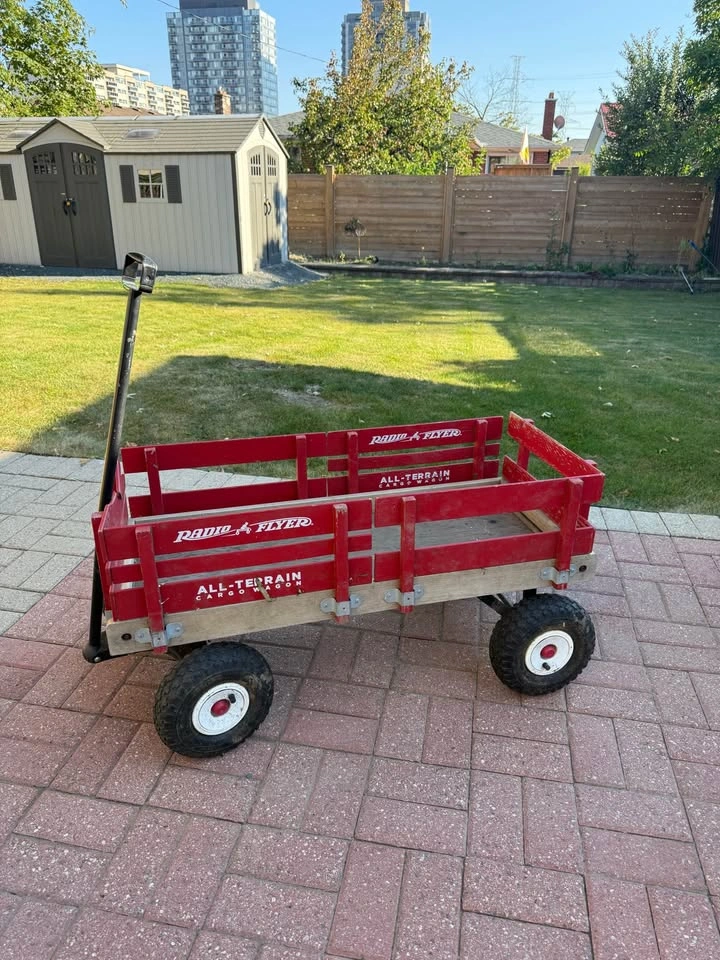 Radio Flyer All Terrain Wagon Cart - photo 2