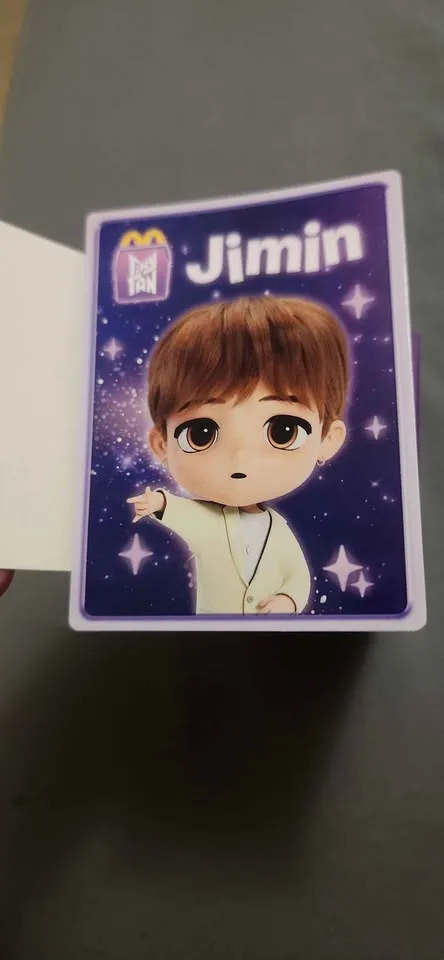 Jimin tiny Tran mcdonalds bnib image indicator(2)