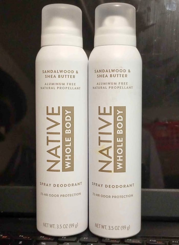 NATIVE Whole Body Spray Deodorant 2-pack