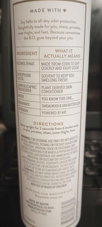 NATIVE Whole Body Spray Deodorant 2-pack - photo 3