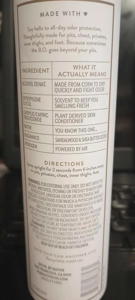 NATIVE Whole Body Spray Deodorant 2-pack image indicator(3)