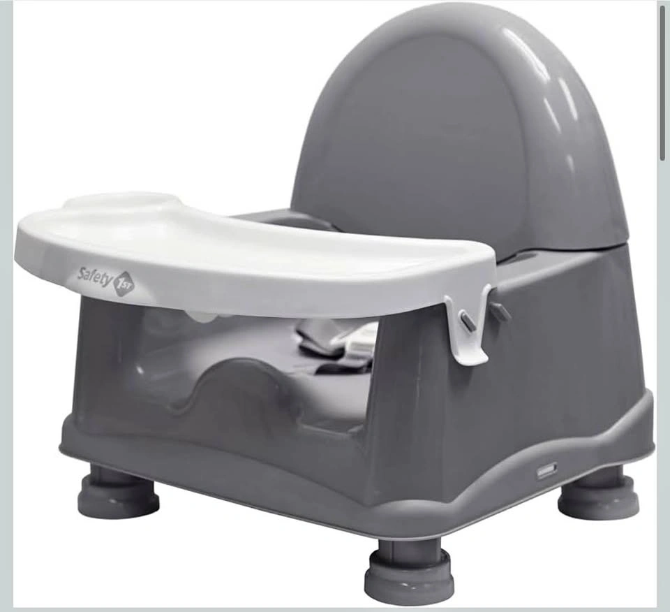 Feeding Booster chair and Tray- BRAND NEW anchoring straps!