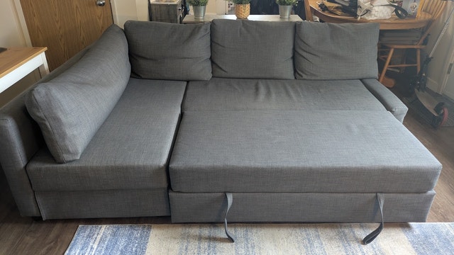 QUICK SALE: IKEA Friheten Sleeper Sectional Sofa - photo 3