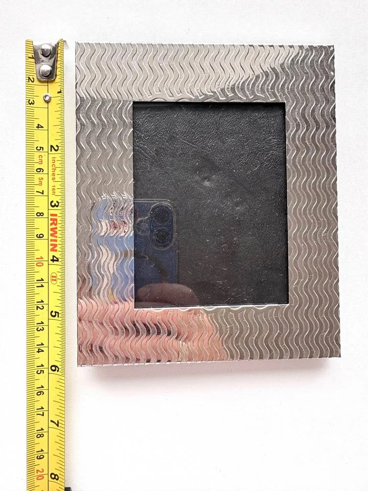 Reed & Barton 3191 Silver Wavy Picture Frame - photo 4