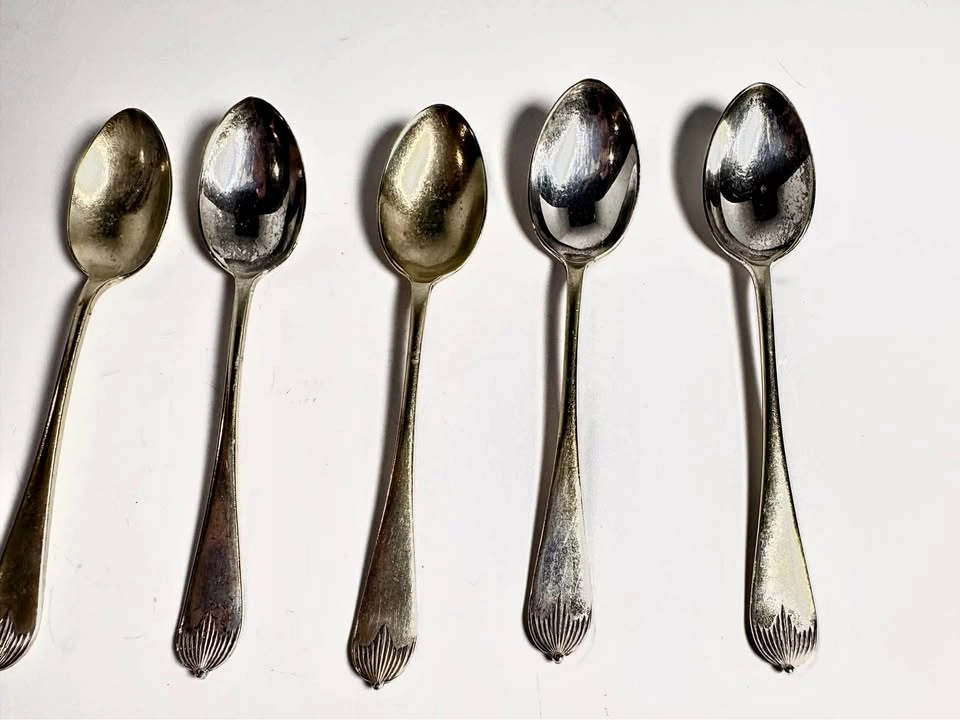 Vintage EPNS Silver Plated Teaspoons - Set of 5