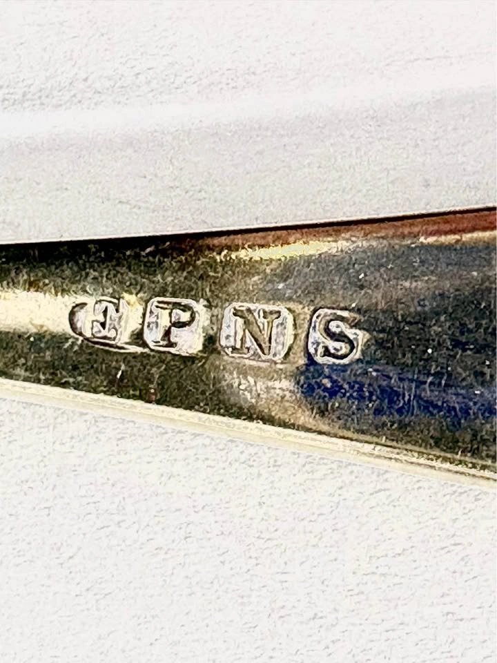 Vintage EPNS Silver Plated Teaspoons - Set of 5 - photo 2