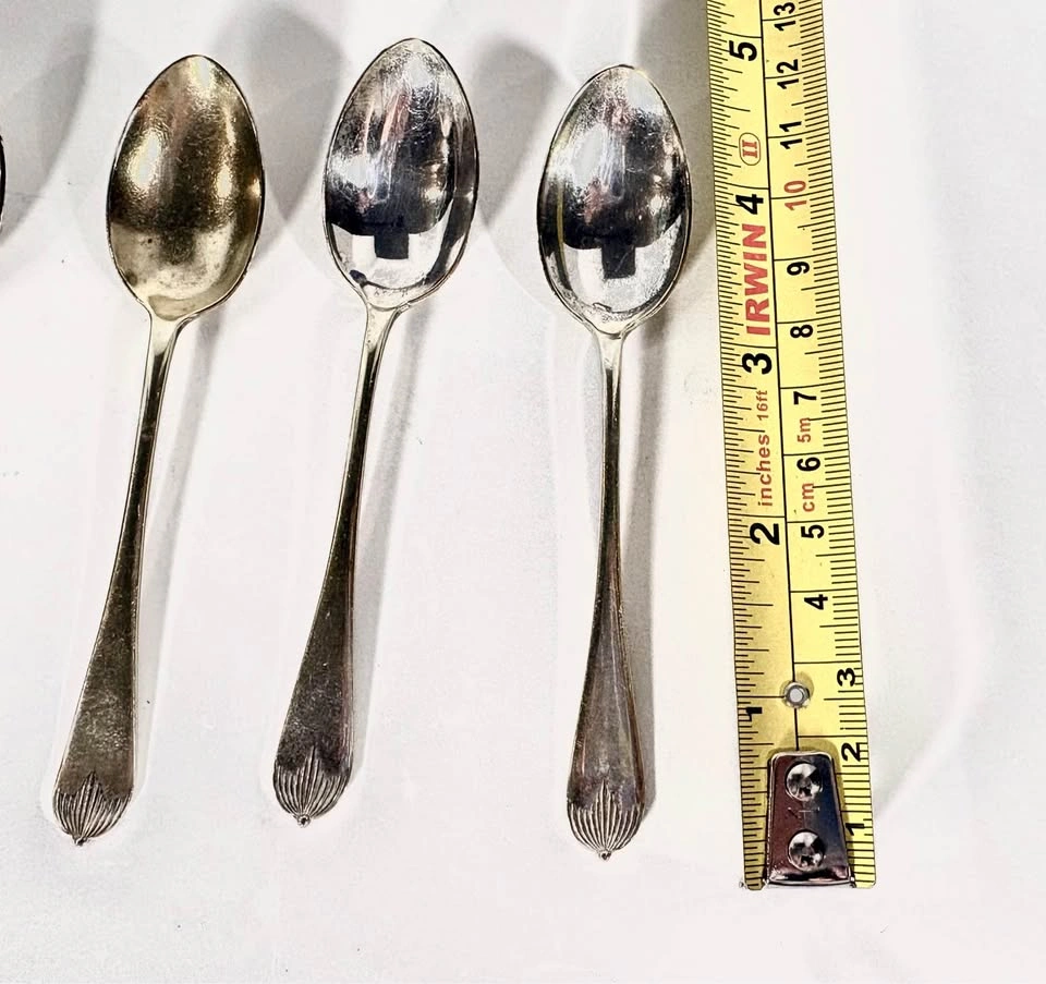 Vintage EPNS Silver Plated Teaspoons - Set of 5 - photo 3