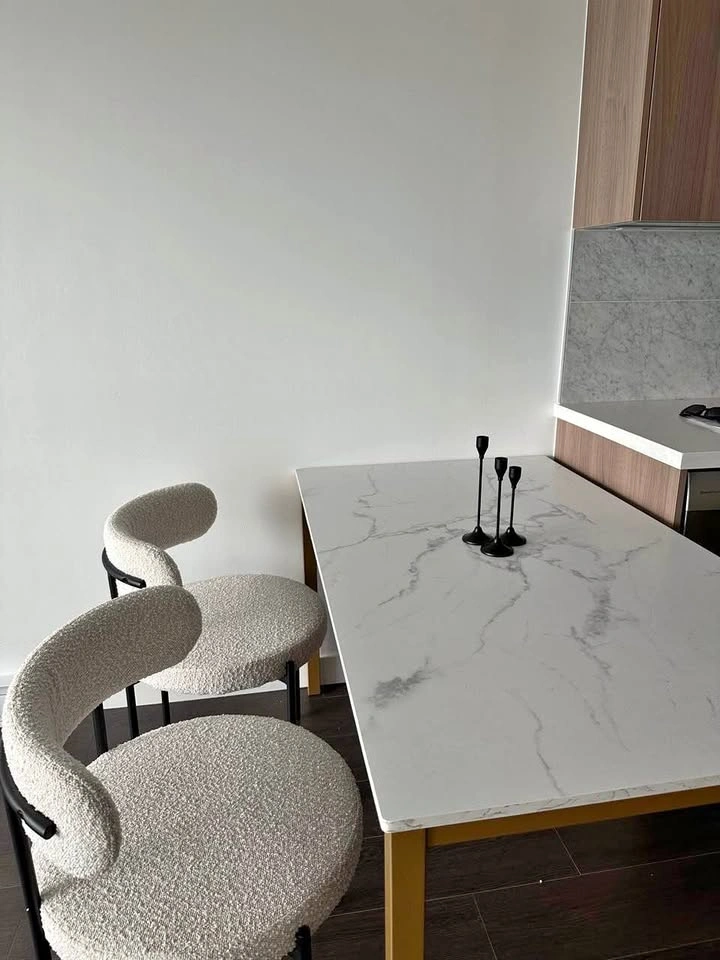 Margaux Faux Marble Dining Table