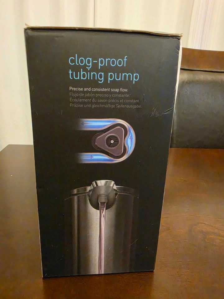 Simple human 9 Oz Brushed Stainless Steel Handsoap Dispenser - photo 3