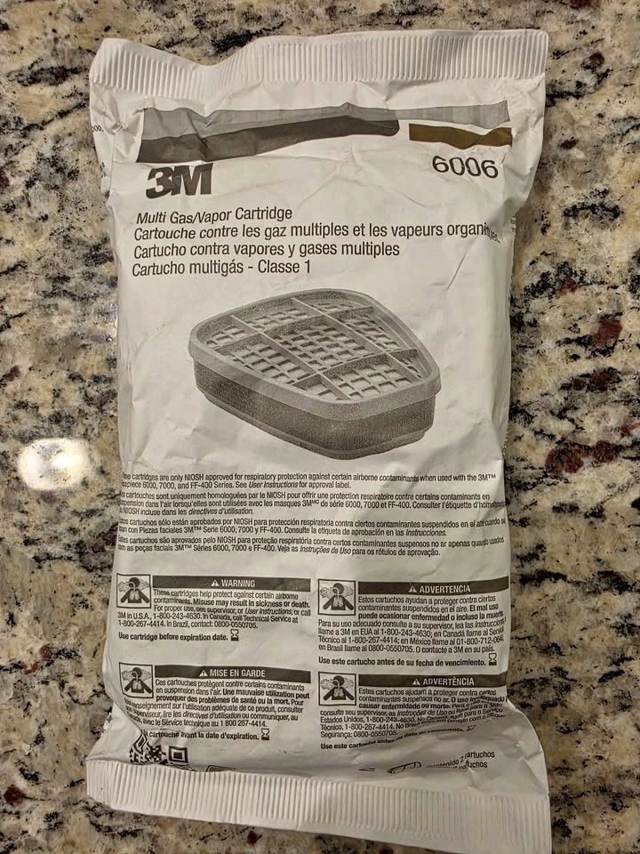 Brand New 3M 6006 Multi Gas/Vapor Cartridges