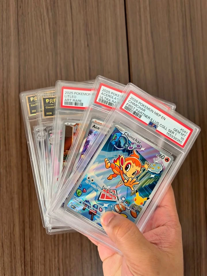 Pokemon PSA & NXR 10 Slabs