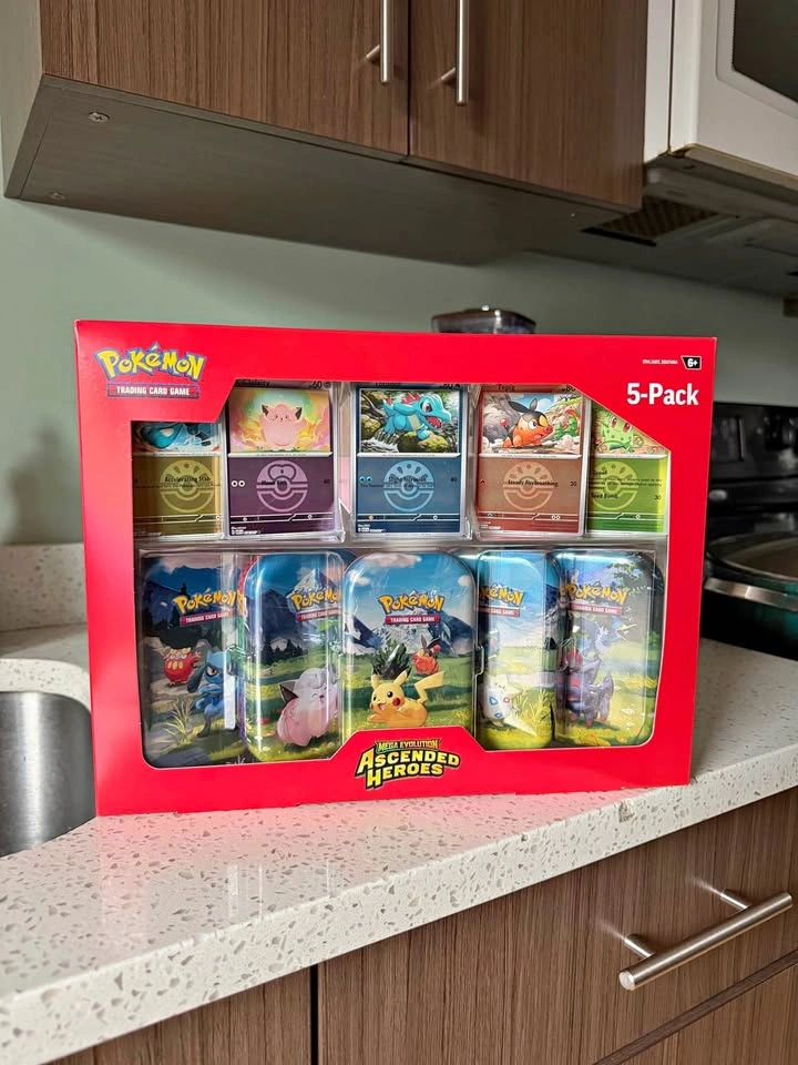 Pokemon Ascended Heroes Mini Tins TCG