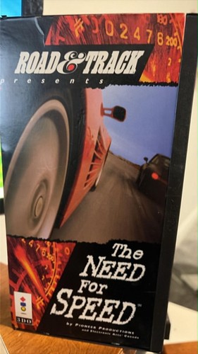 Road & Track Presents: The Need for Speed (3DO, 1995)- NO MANUAL
