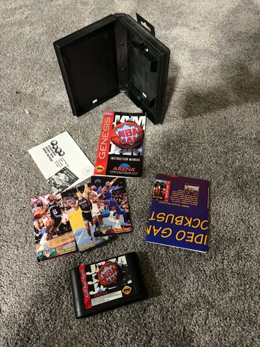 NBA Jam Sega Genesis CIB, near mint and has all inserts - photo 2
