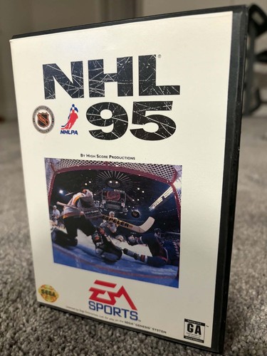 NHL 95 - cib - Genesis Sega