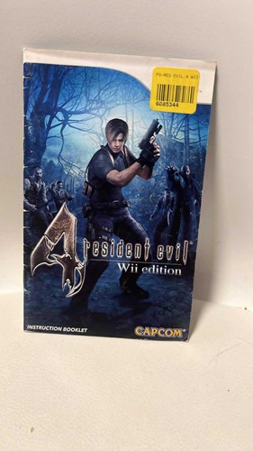 Resident Evil 4 - Nintendo Wii - Manual Only