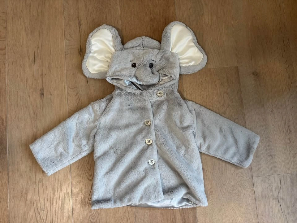 Baby Elephant Halloween Costume Coat 12–24M | Bearington