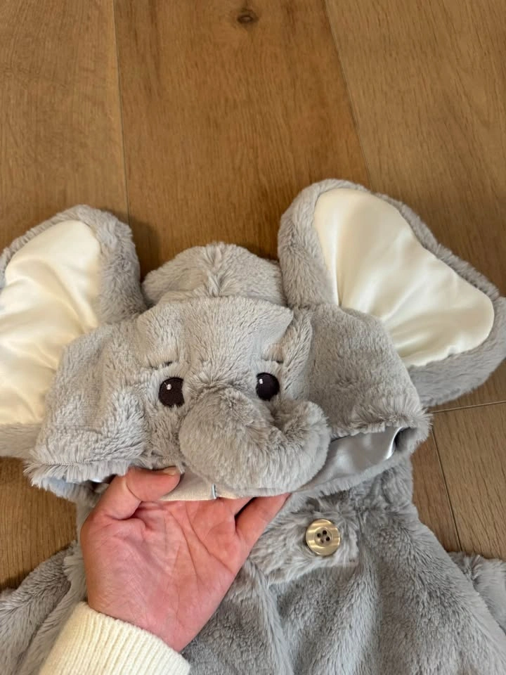 Baby Elephant Halloween Costume Coat 12–24M | Bearington - photo 3