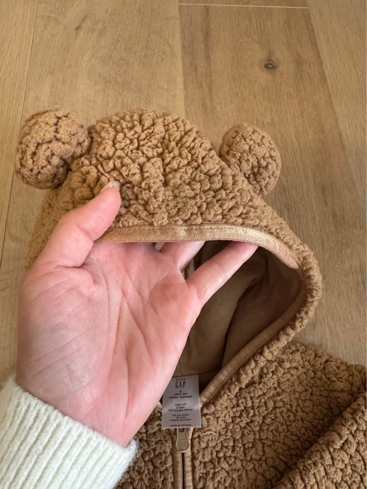 2 Girls Teddy Sherpa Fleece Jackets – $20 for both - photo 4