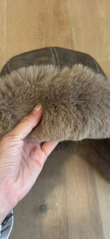 Men Faux Leather Trapper Hat - photo 4
