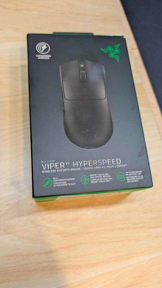 Razer Viper V3 HyperSpeed Wireless Mouse – Open Box, Unused