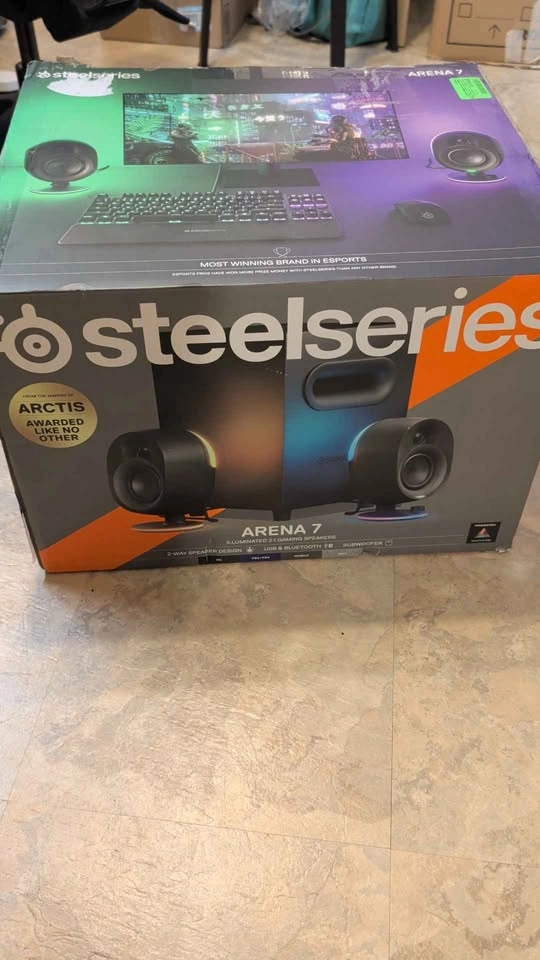SteelSeries Arena 7 2.1 RGB Gaming Speakers – Open Box - photo 3