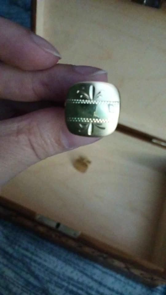 Gold Filled Cufflinks with Palm tree design $50 - photo 2