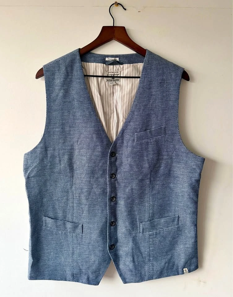 Blue Vest - Men