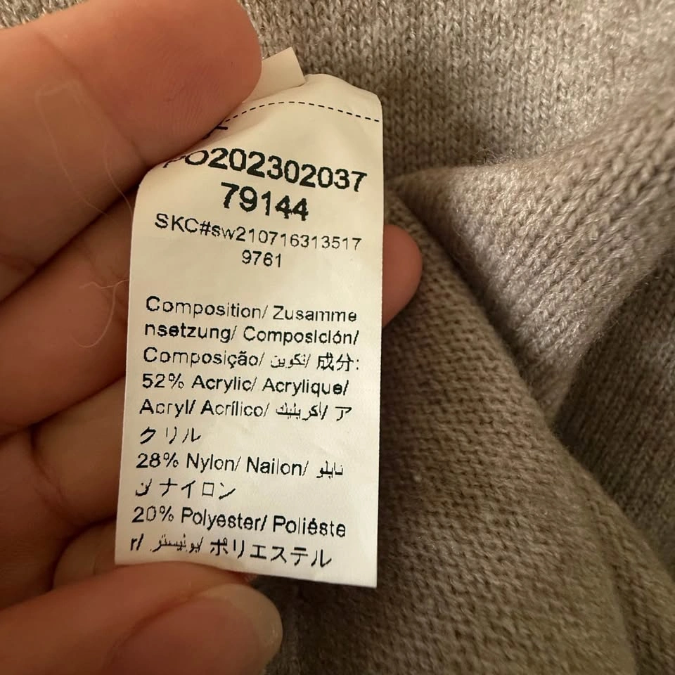 Taupe Sleeveless Knit Sweater Top – Approx. XS/S - photo 3