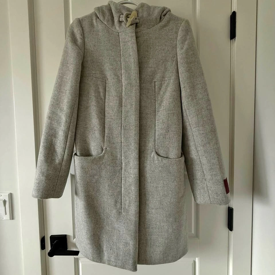 Aritzia Babaton Pearce Wool & Cashmere Hooded Coat – XS