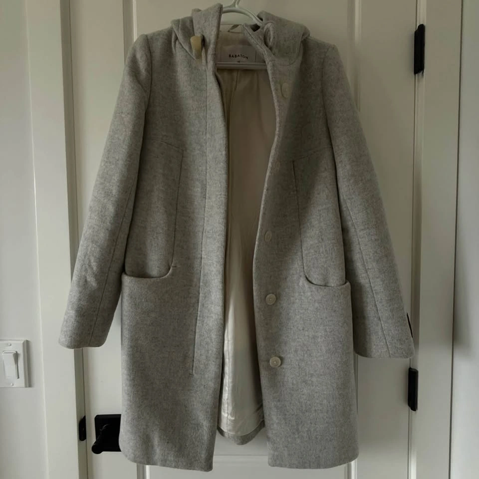 Aritzia Babaton Pearce Wool & Cashmere Hooded Coat – XS - photo 2