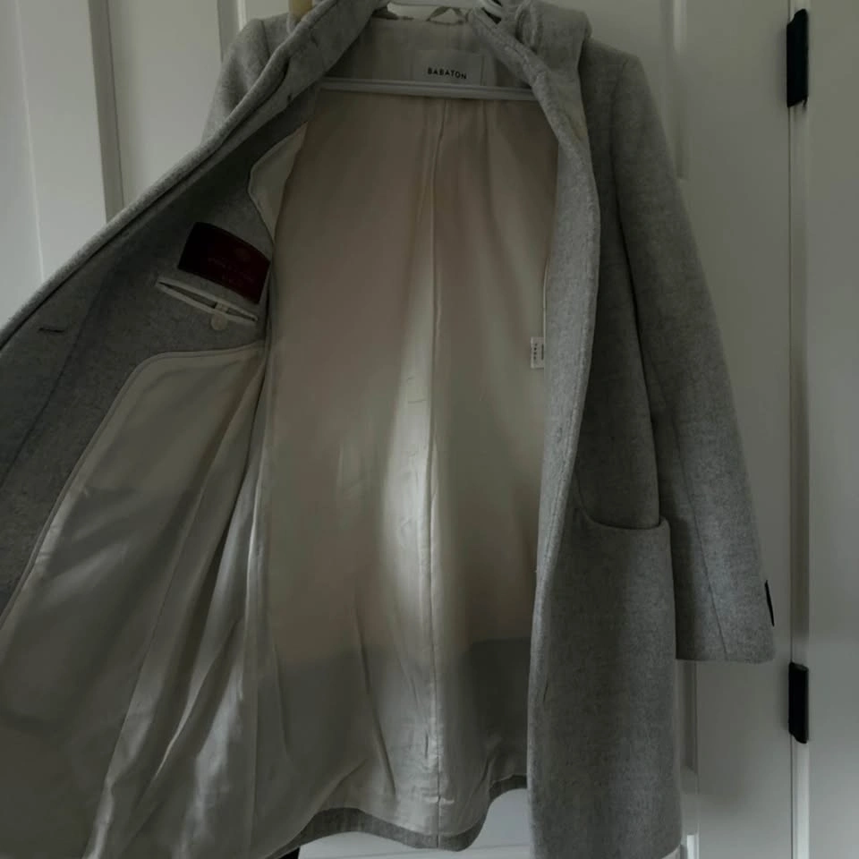 Aritzia Babaton Pearce Wool & Cashmere Hooded Coat – XS - photo 4