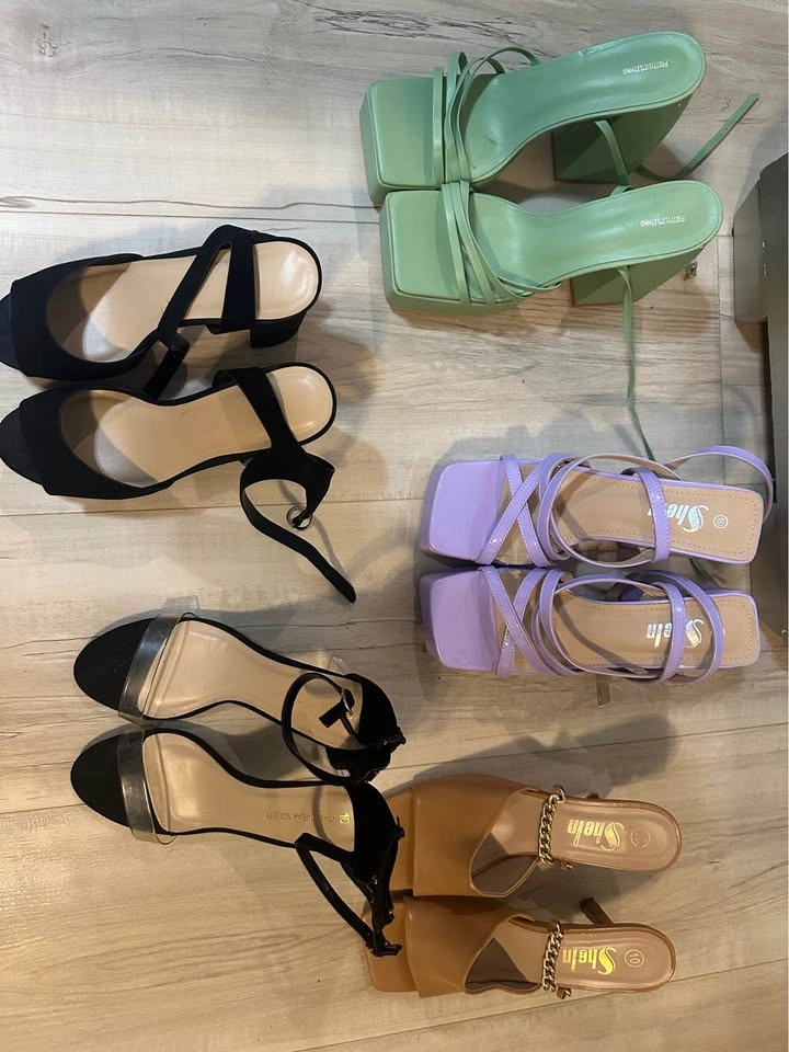 Shein, PrettyLittleThing, and Streetwear Society Heeled Sandals - photo 3