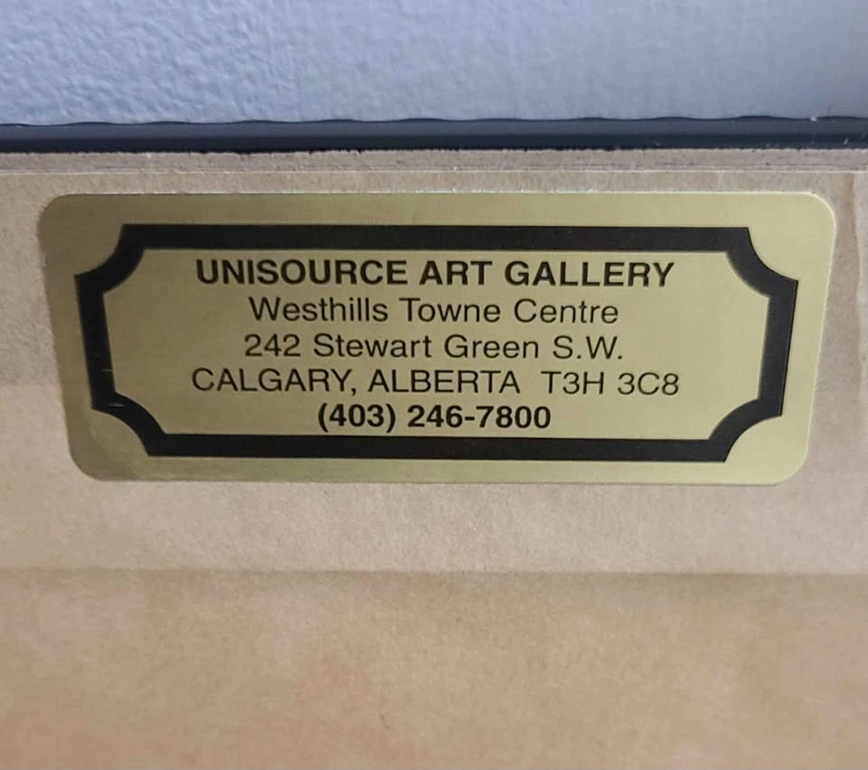 Framed Silhouette Art Print - Unisource Art Gallery - photo 2