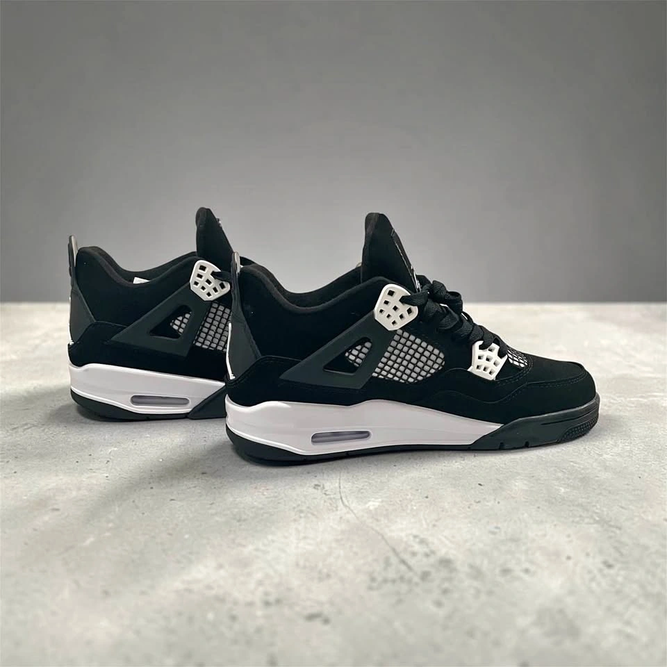 Jordan 4 Black n White Retros