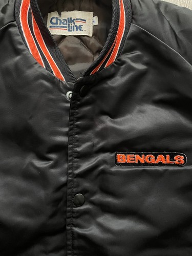 Vintage Chalk Line Cincinnati Bengals bomber jacket Size M - photo 3