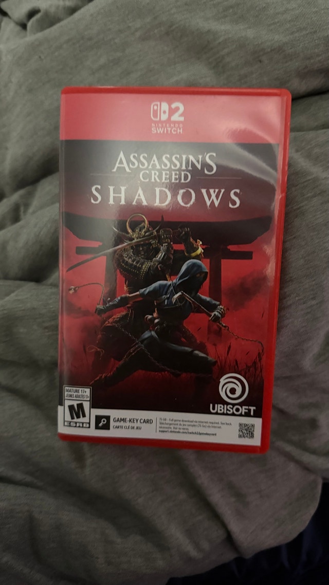 Assassins Creed Shadows Switch 2 (like new)