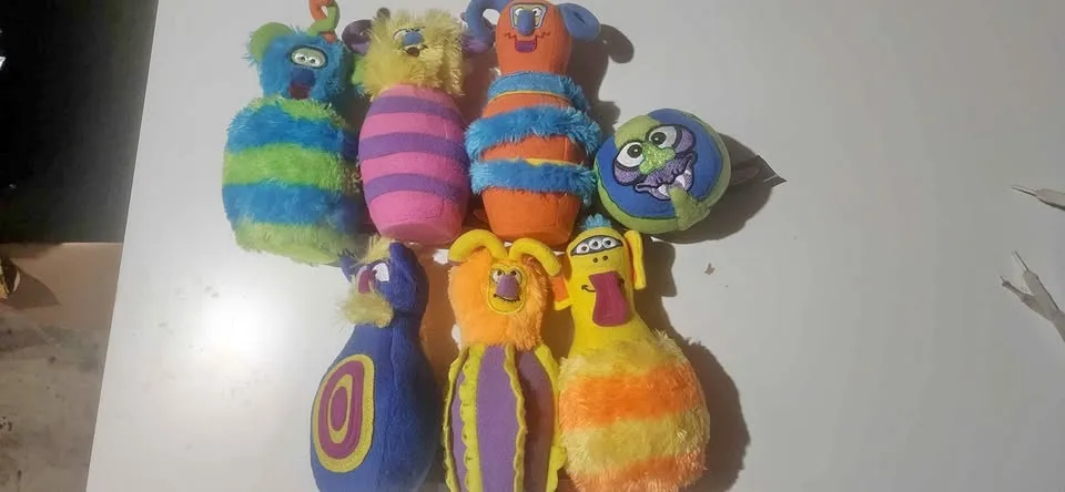 Melissa and Doug Plush Monster bowling thumbnail