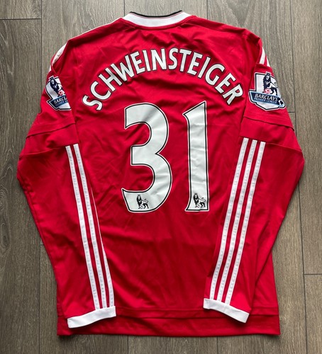 Adidas Manchester United Bastian Schweinsteiger Long Sleeve Jers - photo 5
