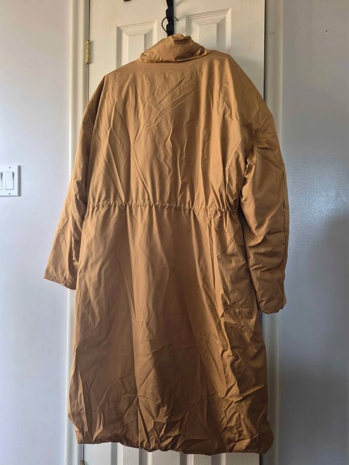 Free People Long Puffer Coat Size XL - photo 3