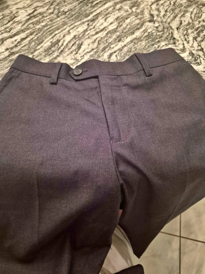 Boys Slim Fit No Pleat Dress Pants Size R10